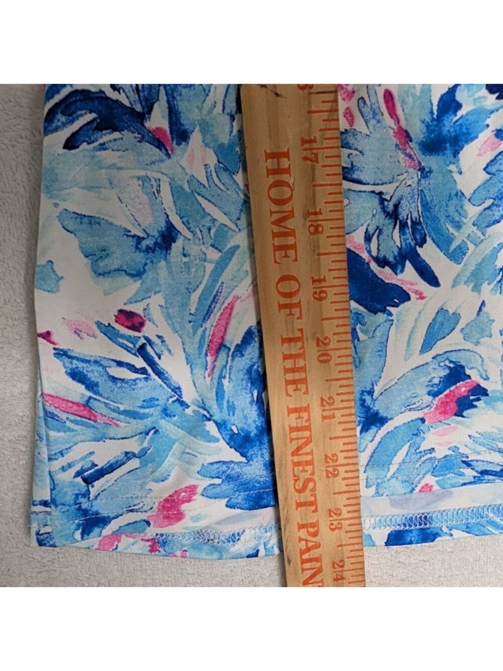 Island Collection Stella Parker Blue Multi Tank Top Size S Beach Pickleball Tenn - Picture 7 of 10
